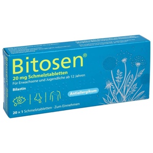 BITOSEN 20 mg Schmelztabletten Produktbild