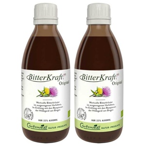 Bitterkraft Original flüssig, 2x200 ml Flüssigkeit Produktbild
