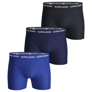 Björn Borg Essential 3-pack Cotton Stretch Shorts - Str. M produktbillede