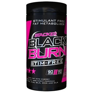 Black Burn Stim-Free Fettförbrännare 90 Kapslar produkt bild