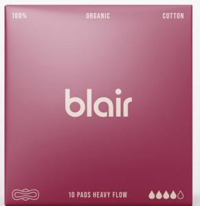 Blair Ekologiska Bindor Natt 10 pack produkt bild