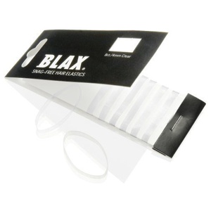 Blax Snag-Free Hair Elastics Transparent 8-pack produktbilde