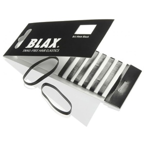Blax Snag Free Hair Elastics Black 8pcs produktbilde