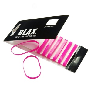 Blax - Snag-Free Hår Elastik PINK 4mm produktbillede