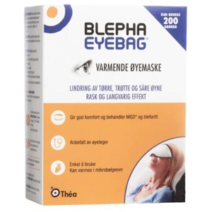 Blepha Eyebag varmende øyemaske 1 stk produktbilde