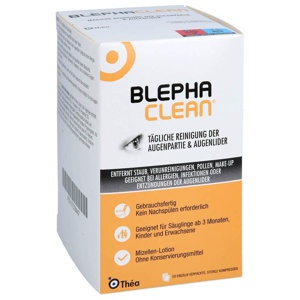 Blephaclean Kompressen sterile, 50 St Kompressen Produktbild