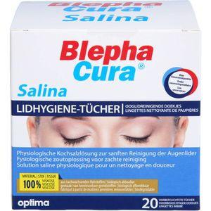 BlephaCura Salina LIDHYGIENE-TÜCHER 20 St Tücher Produktbild