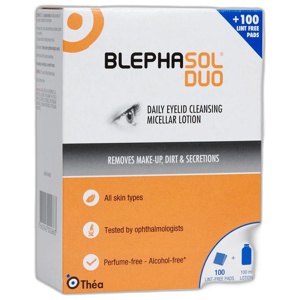 Blephasol DUO 100ml Lotion & 100 Pads product image