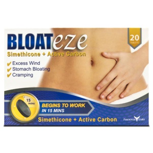 Bloateze Simethicone + Active Carbon product image