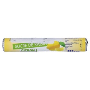Bloc Druesukker Citron 18 stk produktbillede