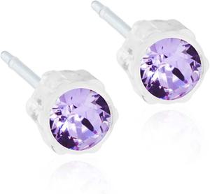 Blomdahl BM MP 4 mm Violet Örhängen 1 par produkt bild
