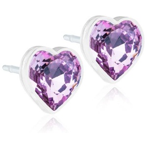 Blomdahl Örhängen Heart Light Amethyst 6 mm produkt bild