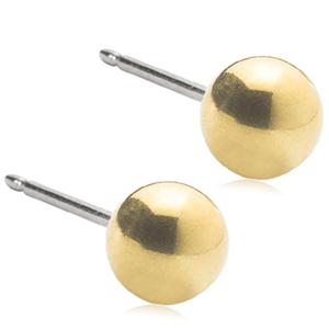 Blomdahl Örhängen Golden Ball 5 mm produkt bild
