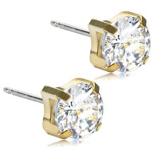 Blomdahl Golden Titanium Tiffany 7 mm produkt bild