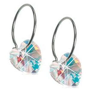 Blomdahl Örhängen NT Heart 10 mm Rainbow 1 par produkt bild