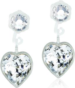 Blomdahl MP Pend Heart Crystal 4/6mm Örhängen 1 par produkt bild