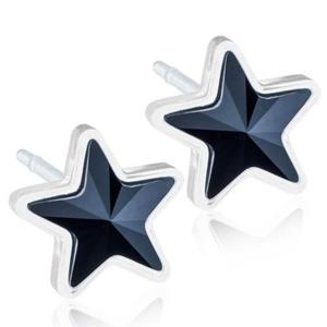 Blomdahl Örhängen Star Jet 6 mm produkt bild