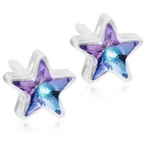 Blomdahl MP Star 6 mm Lilac shimmer produkt bild