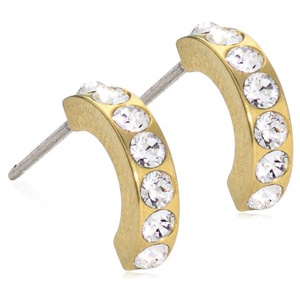Blomdahl Pendant Brilliance Curved 10 mm Gold produkt bild