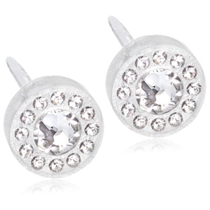 Blomdahl Örhängen Brilliance Halo 6mm Crystal 1 par produkt bild