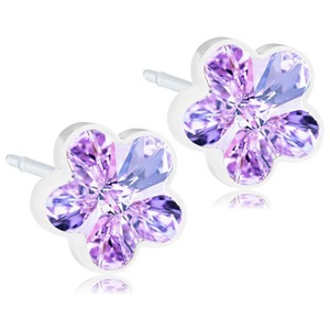 Blomdahl Örhängen Flower 6 mm Violet produkt bild