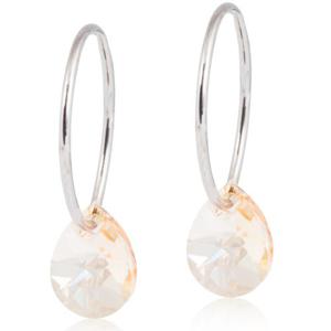 Blomdahl Örhängen NT Drop 8 mm & Ring 14 mm Golden Shadow 1 par produkt bild