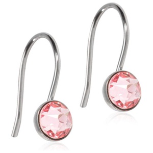 Blomdahl NT Pendant Bezel 5 mm Light rose, 1 par produkt bild