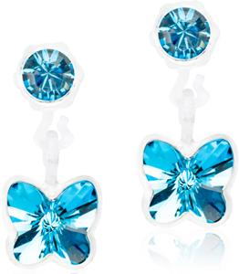 Blomdahl Örhängen Pendant Butterfly Aquamarine 4/5 mm produkt bild