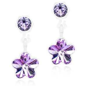 Blomdahl MP Pendant Flower 4/6 mm, Violet produkt bild