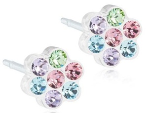 Blomdahl ørepynt 5 mm, fantasy blomst 1 par produktbilde