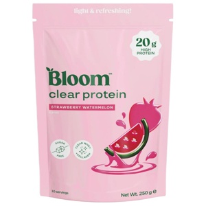 BLOOM Clear Protein Collagen Strawberry Watermelon 250 g produktbillede
