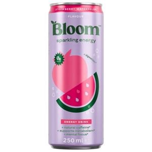 BLOOM Sparkling Energy Strawberry Watermelon 250 ml produkt bild
