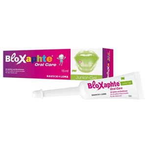 BloXaphte Oral Care Junior-Gel - bei Aphthen fÃ¼r Kinder Produktbild
