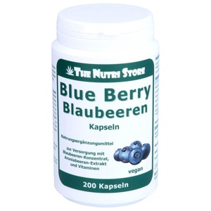BLUE BERRY Blaubeeren Kapseln Produktbild