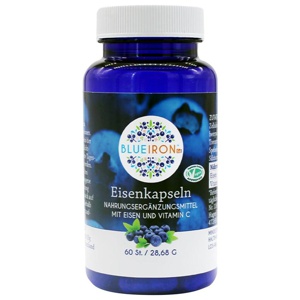 BLUE IRON Eisenkapseln 30 mg 60 St Kapseln Produktbild