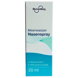Blumenberg Meerwasser Nasenspray, 20 ml Nasenspray Produktbild