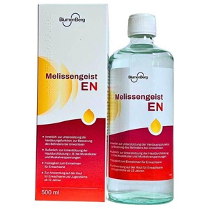 Blumenberg Melissengeist EN, 500 ml Flüssigkeit Produktbild