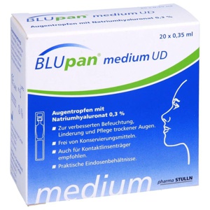 BLUPAN medium UD Augentropfen Produktbild