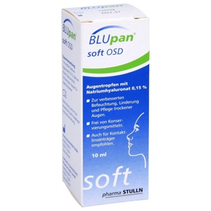 BLUPAN soft OSD Augentropfen 10 ml Augentropfen Produktbild