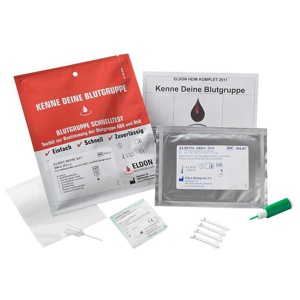 Blutgruppe Schnelltest-AB0 + Rhd, 1 St Test Produktbild