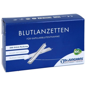 BLUTLANZETTEN steril einzeln verpackt Produktbild