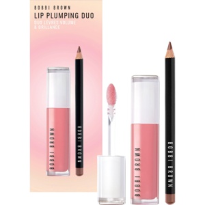 Bobbi Brown Plump Lips Set Bare Rose Pale Mauve 6 + 1,2 mixed produktbillede
