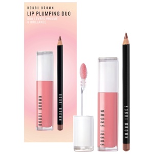 Bobbi Brown Plump Lips Set Bare Rose Pale Mauve (6 ml + 12 g) produkt bild