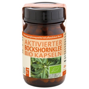 BOCKSHORNKLEE AKTIVIERT bio vegan Kapseln Produktbild