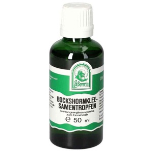 BOCKSHORNKLEESAMEN Tropfen zum Einnehmen Produktbild