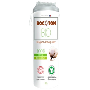 Bocoton Bio vatrondeller - 80 stk. produktbillede