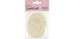 BODY LAB Facial Loofah Pad 3-pack produkt bild