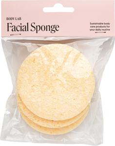 Bodylab Facial Sponge 3 st produkt bild