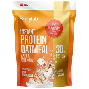 Bodylab Instant Oatmeal Apple & Cinnamon 520g produkt bild