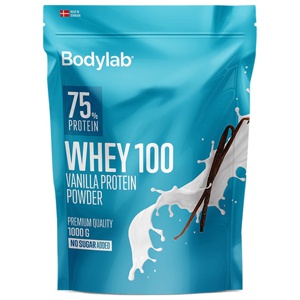 Bodylab Whey 100 1000 g Vanilla Milkshake produkt bild